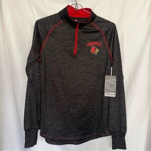 NWT Womens size M. Louisville Cardinals Pullover